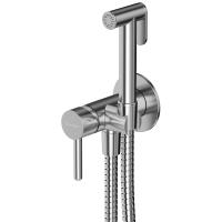 Гигиенический душ со смесителем Whitecross Y brushed nickel SYSYBI2NIB Брашированный никель