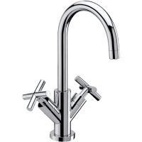 Смеситель для раковины без донного клапана BelBagno Vittoria BRE-LVM-CRM