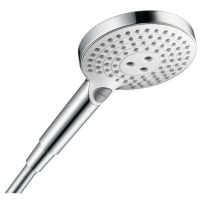 Ручной душ Hansgrohe Raindance Select S 120 3jet EcoSmart белый/хром 26531400