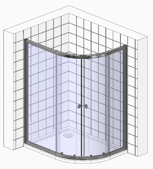 Душевой уголок Good Door Infinity R-120-C-CH