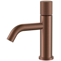 Смеситель для раковины Boheme Stick Spirale 121-BRB.4 бронза матовая