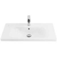 Раковина полувстраиваемая Creavit Eksen 80 EK080-00CB00E-0000, белая