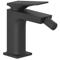 Смеситель Kludi Decus 542173975 для биде, с донным клапаном, черный матовый