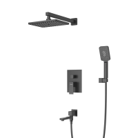 Душевая система Cezares Slider SLIDER-VDSET-NOP Черная матовая Душевая система Cezares Slider SLIDER-VDSET-NOP Черная матовая