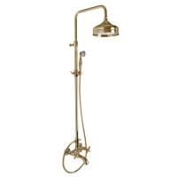 Душевая система Fima Carlo Frattinii Olivia F5004/2OR, цвет золото