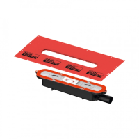 Сифон TECE TECEdrainprofile 673001 для душевого лотка, низкий