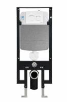 Инсталляция для унитаза WeltWasser WW INS Amberg 497 WT с белой кнопкой смыва