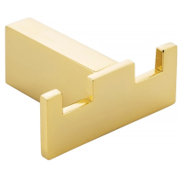 Двойной крючок Migliore Kvant 30239 цвет золото