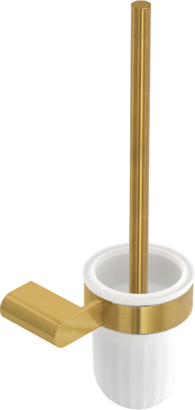 Ёршик для унитаза Cezares Stylus STYLUS-TBS-V-BORO настенный, золотой матовый