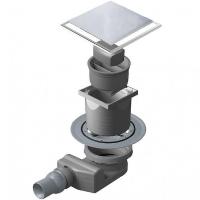 Душевой трап 94x94/50 мм Pestan Confluo Standard Plate 4 13702565 2 в 1 с основой под плитку