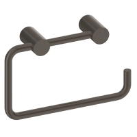 Держатель туалетной бумаги Iddis Petite без крышки, сплав металлов, графит PETGM00i43