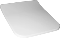 Сиденье для унитаза Villeroy & Boch Venticello 9M79S101 c микролифтом, белое, петли хром