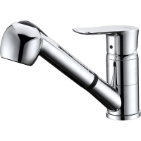 Смеситель для кухни D&K Reisling Rhein DA1272501, с вытяжным душем