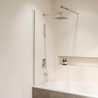 Шторка на ванну RGW Screens SC-052 90x150 35115209-11 профиль хром, стекло прозрачное