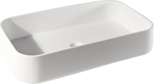 раковина накладная montebianco loreto due 13212 70x40 см