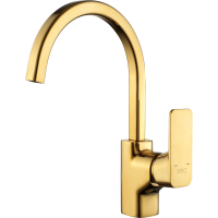Смеситель для кухни D&K Berlin Touro DA1432403 Золото