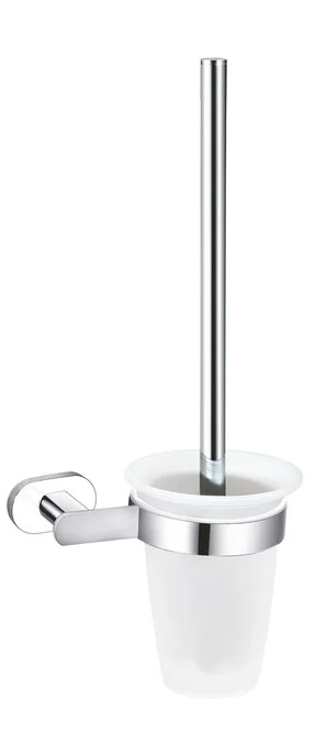 Ёршик для унитаза Rav Slezak Yukon YUA0500CB хром, белый