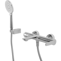 Смеситель для ванны Cezares Lux LUX-VD-01 с душевым гарнитуром, хром