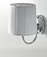 [СНЯТО] Светильник, Artceram, Victoria, цвет абажура-белый, цвет держателя-хром