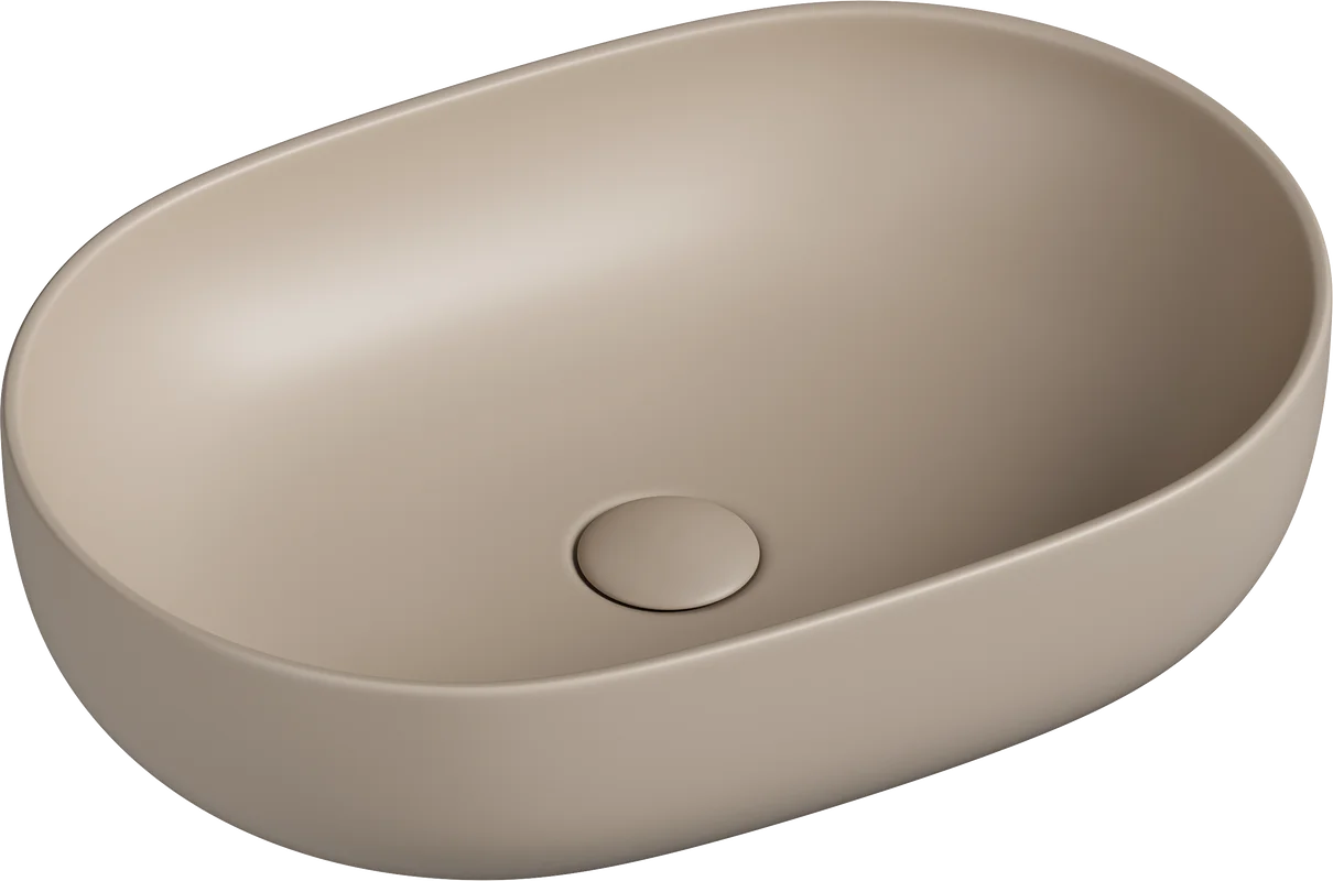 Раковина Ceramicanova Element CN6047MC накладная, 60x41.5 см, капучино матовый