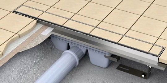 душевой лоток alcaplast apz6 750 с опорами
