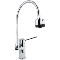 Смеситель для кухни Timo Saona 2308F chrome с гибким изливом