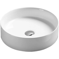 Раковина накладная Vincea VBS-216 39.4х39.4 см, белая