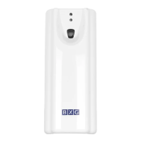 Диспенсер для освежителя воздуха BXG AR-6101 белый