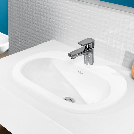 раковина встраиваемая villeroy & boch o novo 4161 56 r1