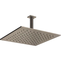 Верхний душ Gessi Emporio 47362#149 Ø300 мм, с кронштейном, цвет Finox