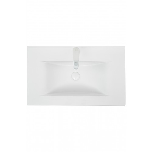 раковина встраиваемая weltwasser deilbach 7505 80 см, 10000004629, белая