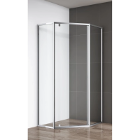 Душевой уголок Cezares Eco 90х90 ECO-O-P-1-90-C-Cr профиль Хром стекло прозрачное