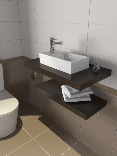 раковина накладная altasan tortuga 40 upp22tortuga, белая