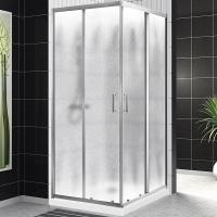 Душевой уголок BelBagno Uno 100х100 UNO-195-A-2-100-CH-CR.