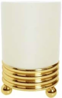 Стакан для зубных щеток Boheme Hermitage 10361 Золото
