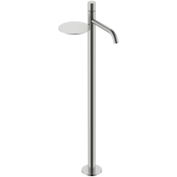 Смеситель напольный для раковины Boheme Stick Diamond 120-NB никель матовый