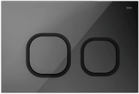 Кнопка для инсталляции IDDIS Uniglass UNG01GBi77 стекло, черная