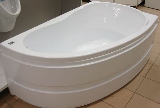 акриловая ванна bas алегра 150x90 r без гидромассажа