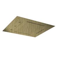 Верхний душ Almar Chromotherapy, 630*480, цвет-High Brass Brushed PVD