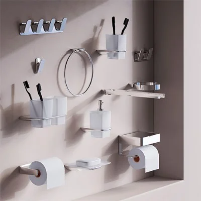 Держатель туалетной бумаги AM.PM Inspire V2.0 A50A341500 с полкой для телефона и контейнером, хром