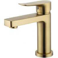 Смеситель для раковины Wonzon & Woghand Blend WW-A40222-BG золотой матовый