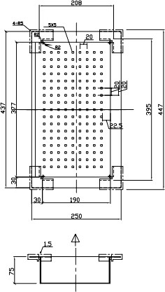 коландер seaman ssa-k250 для моек
