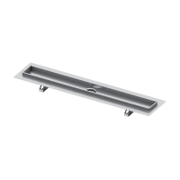 Душевой лоток Tece TECEdrainline 601200 120 см, прямой, без крышки, с гидроизоляцией Seal System, серебристый металлик