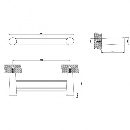 Полка Gessi Cono 45547#031