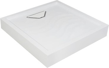 Душевой поддон из искусственного камня WeltWasser WFS 90×90 10000002898 белый