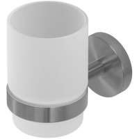 Стакан для зубных щеток Cezares Relax RELAX-TUMS-IN настенный, сатин Стакан для зубных щеток Cezares Relax RELAX-TUMS-IN настенный, сатин