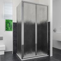 Душевой уголок RGW Classic CL-41 75x100 профиль хром, стекло шиншилла