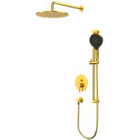 Душевая система Whitecross Y brushed gold YSET05TOPGLB Брашированное золото Душевая система Whitecross Y brushed gold YSET05TOPGLB Брашированное золото