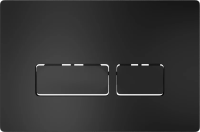 Клавиша для инсталляции Grossman Pragma 700.K31.03.210.210 для унитаза, пластик, черная матовая