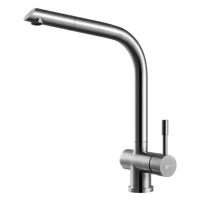 Смеситель для кухни из нержавеющей стали Lemark Expert LM5075S